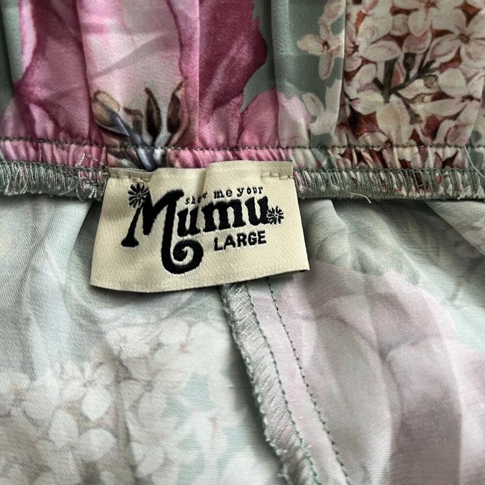 Show Me Your Mumu Women's Bobbi Printed Shorts Size L - Picture 10 of 11